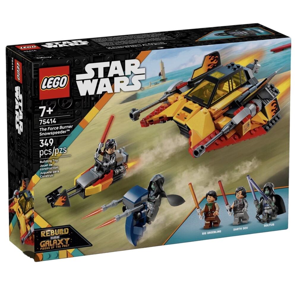 LEGO Star Wars Rebuild The Galaxy - Force Burner Snowspeeder Building Toy NEW